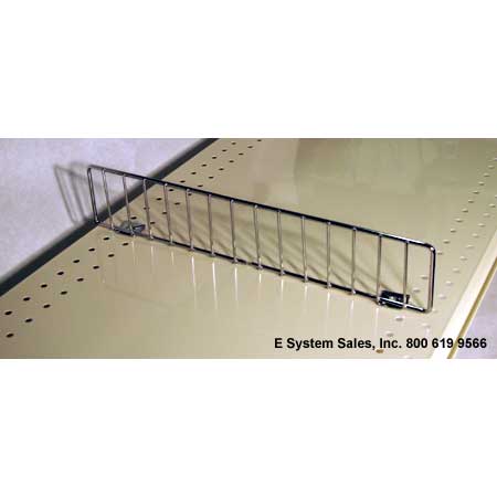 3" High Shelf Divider for a 18" & 19" Deep Shelf (image for) 3" High Shelf Divider for a 18" & 19" Deep Shelf