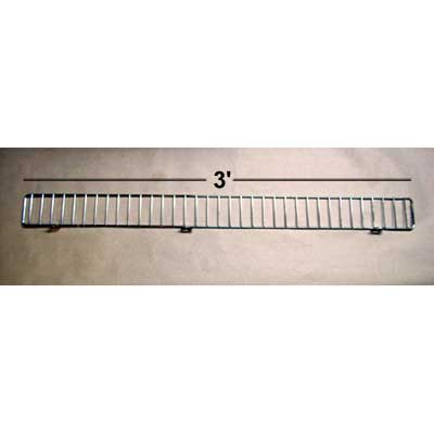 3" High 36" Long for Madix & Lozier Shelf (image for) 3" High 36" Long for Madix & Lozier Shelf
